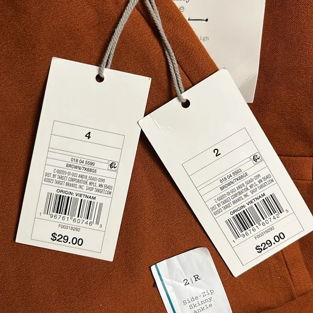 NWT! A New Day High-Rise Skinny Ankle Pants - Picture 10 of 11